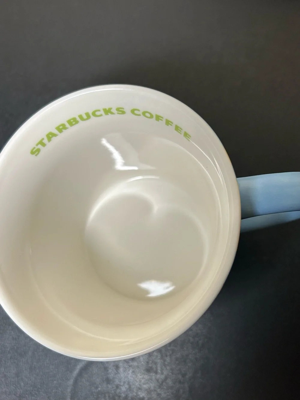 Starbucks Blue Floral Pattern Ceramic Mug 2005 Collectible Vintage